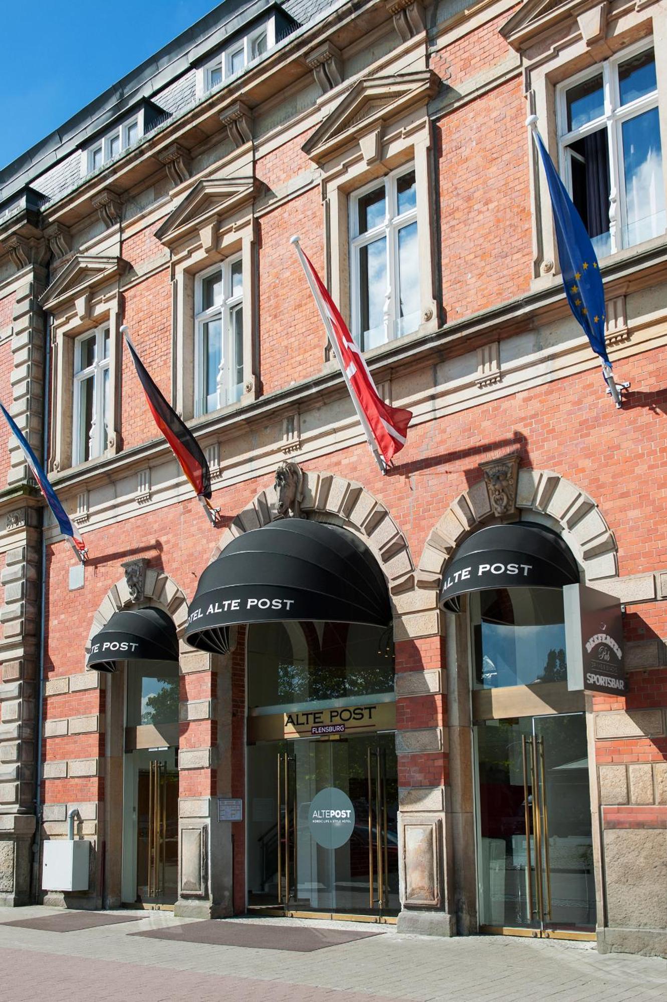 Hotel Alte Post Flensburg Exterior foto